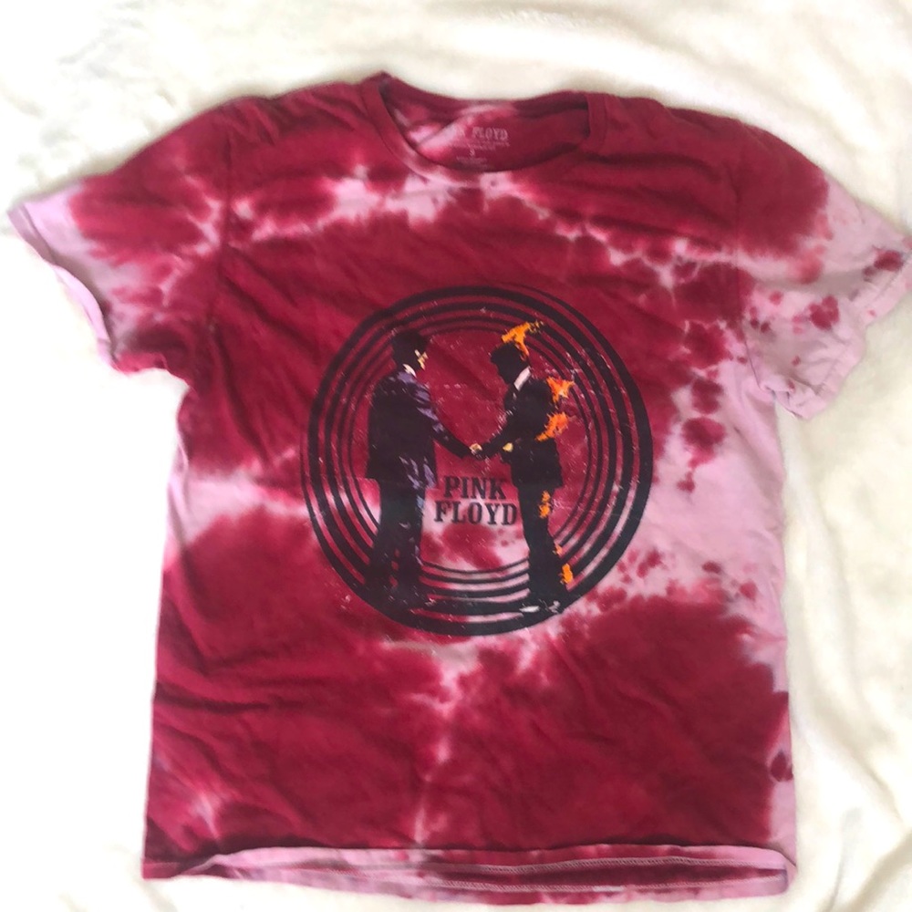 Tie die Pink Floyd shirt used in good condition